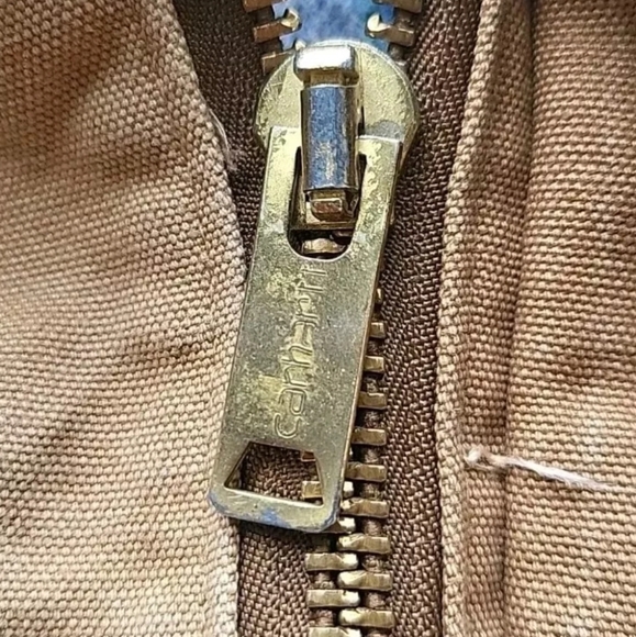 Vintage Carhartt Chore Jacket Men Large Blanket Lined Barn Work Duck Canvas - Picture 9 of 16